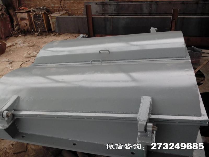 乌拉特前旗弧形侧开钢制拍门