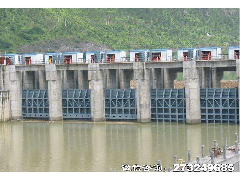 昌黎县拦水大坝闸门