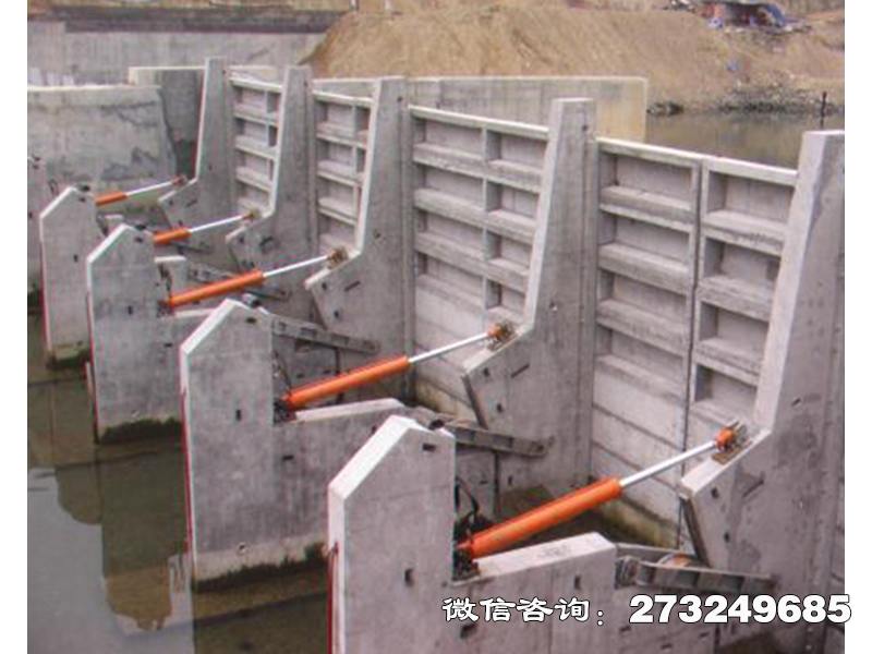 安徽水库水电站液压闸门